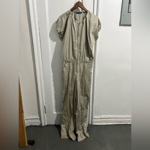 Zara Light Tan jumpsuit